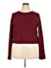 J.Crew Color Block Burgundy Pullover Sweater Size XXL - photo 1