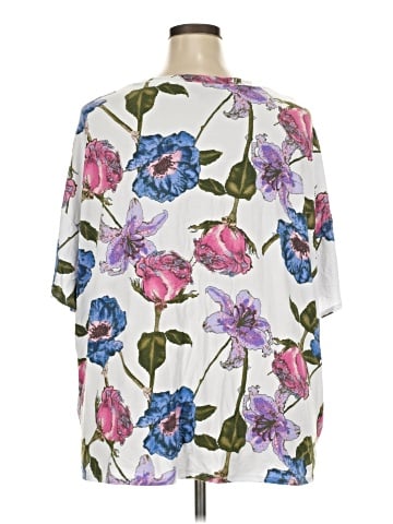 Nicole by Nicole Miller 3/4 Sleeve T-Shirt (view 2)