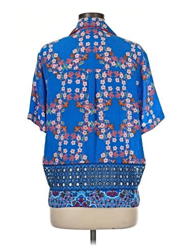 Sandro Short Sleeve Blouse (view 2)