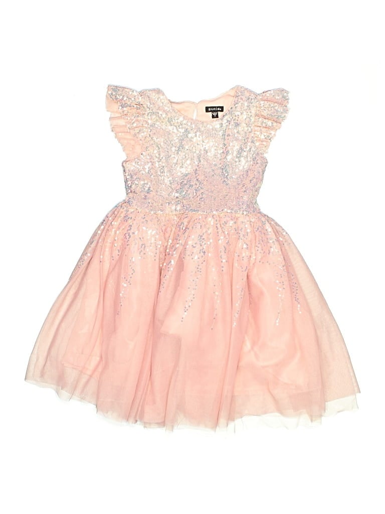 Pre-owned Zunie Kids' Dress In Pink