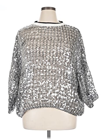 Brunello Cucinelli 3/4 Sleeve Top (view 1)