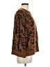 dip Animal Print Brown Pullover Sweater Size L - photo 4