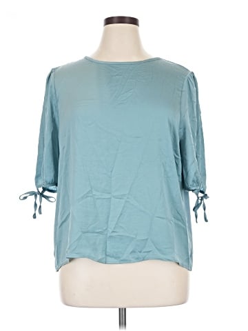 Ann Taylor Factory 3/4 Sleeve Blouse (view 1)