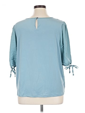 Ann Taylor Factory 3/4 Sleeve Blouse (view 2)