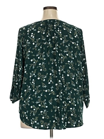 41Hawthorn 3/4 Sleeve Blouse (view 2)