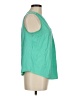 Merona 100% Polyester Green Sleeveless Blouse Size M - photo 4