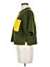 Zara Color Block Green Pullover Sweater Size M - photo 5