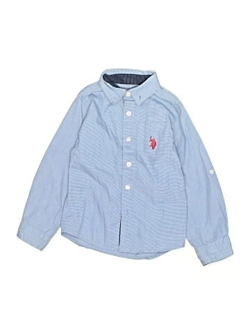 U.S. Polo Assn. Long Sleeve Button-Down Shirt (view 1)