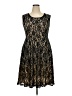 Soprano 100% Polyester Black Cocktail Dress Size 2X - photo 1