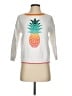 Ann Taylor LOFT 100% Cotton Tropical White Pullover Sweater Size XS - photo 1
