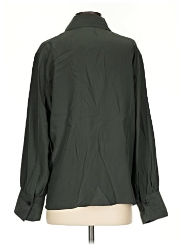 Madewell Silk Utility-Pocket Button-Up Shirt (view 2)