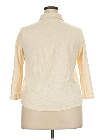Gloria Vanderbilt 3/4 Sleeve T-Shirt (view 2)