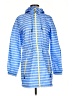 Southern Tide 100% Polyester Stripes Blue Raincoat Size S - photo 1