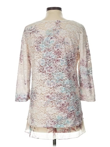 Indigo Soul 3/4 Sleeve Blouse (view 2)