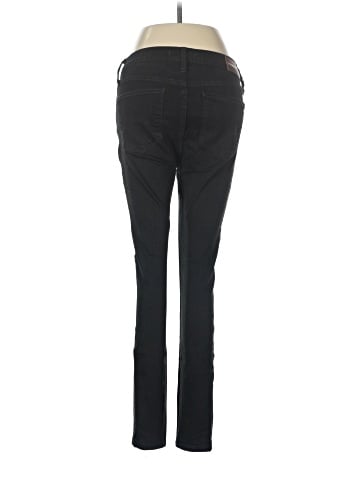 Madewell 9" Mid-Rise Skinny Jeans in ISKO Stay Black&trade; (view 2)