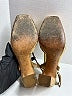 Prada Metallic Gold Cork Sandals Size EU 38 - photo 5