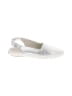 Keds Metallic Silver White Flats Size 8 (kids) - photo 1