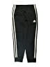 Adidas 100% Polyester Black Track Pants Size 6 - photo 1