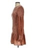 LoveShackFancy 100% Polyester Brown Cocktail Dress Size XS - photo 5