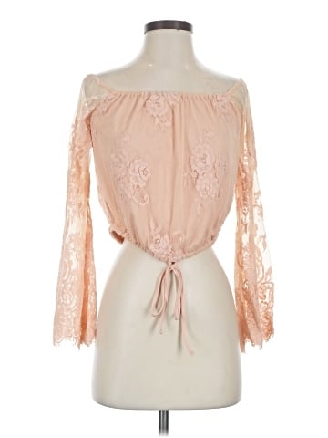 Lovers + Friends 3/4 Sleeve Blouse (view 1)