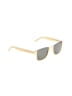 Saint Laurent Ivory Sunglasses One size - photo 1