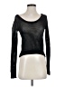 Guess Metallic Black Pullover Sweater Size XS - photo 1