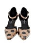 Via Spiga Polka Dots Tan Heels Size 8 - photo 2