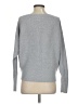 Nine West Solid Gray Pullover Sweater Size S - photo 2
