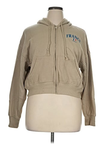 Mighty Fine Zip Up Hoodie (view 1)