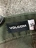 Volcom Solid Green Khaki Shorts Size 30 waist - photo 3