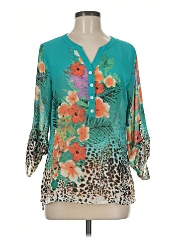 Soft Surroundings 3/4 Sleeve Blouse (view 1)
