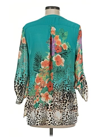 Soft Surroundings 3/4 Sleeve Blouse (view 2)