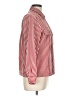 Notations Stripes Red Long Sleeve Button-Down Shirt Size 10 - photo 4