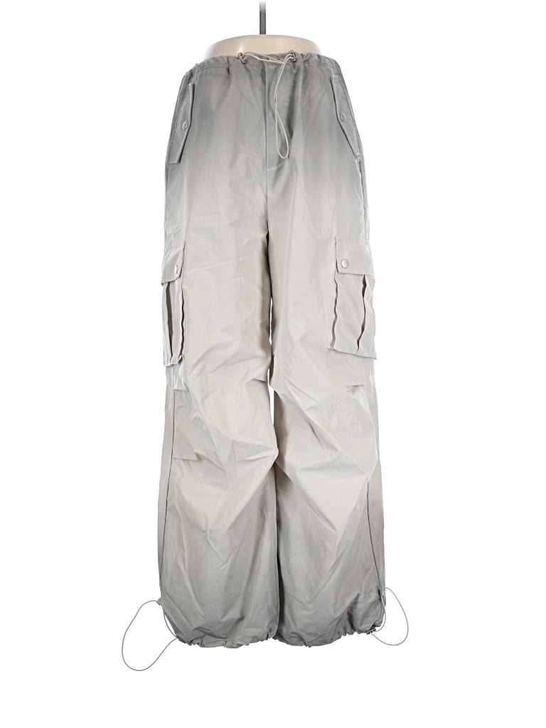 Pre-owned Unbranded Cargo Pants In Gray