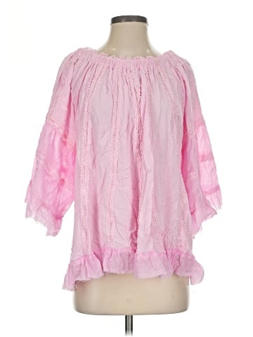 Pol 3/4 Sleeve Blouse (view 1)