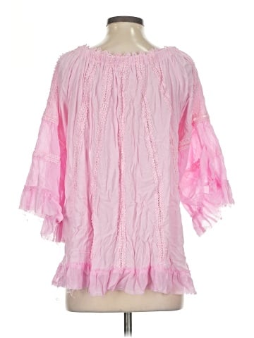 Pol 3/4 Sleeve Blouse (view 2)