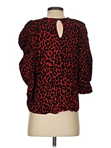 Zara Basic 3/4 Sleeve Blouse (view 2)