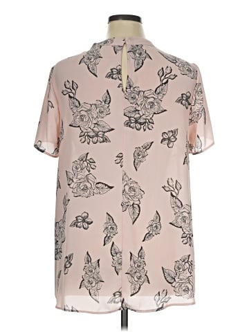 Janette Plus Short Sleeve Blouse (view 2)