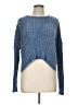 Say What? 100% Polyester Blue Pullover Sweater Size L - photo 1