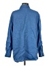 Chico's 100% Linen Blue Long Sleeve Button-Down Shirt Size M - photo 2