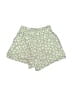 Zara Floral Green Shorts Size 4 - 5 - photo 2