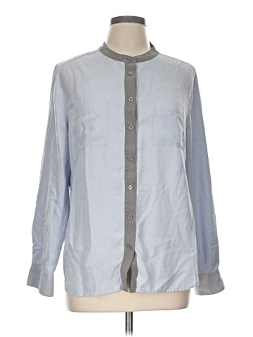 Soft Surroundings Long Sleeve Silk Top (view 1)