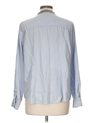 Soft Surroundings Long Sleeve Silk Top (view 2)