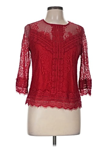 Laundry by Shelli Segal 3/4 Sleeve Blouse (view 1)