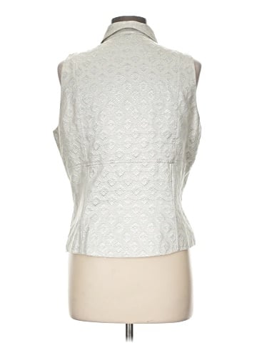 Elie Tahari Sleeveless Button-Down Shirt (view 2)