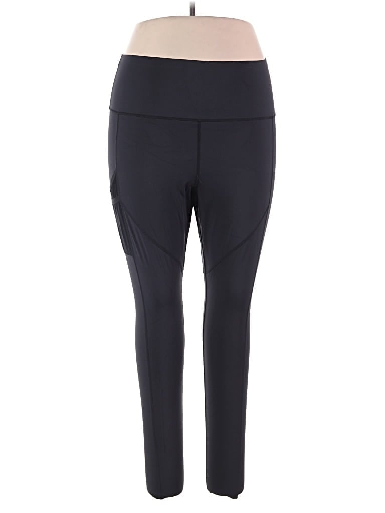 Pre-owned Knix Active Pants In Black