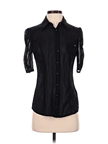 Guess 3/4 Sleeve Button-Down Shirt (view 1)