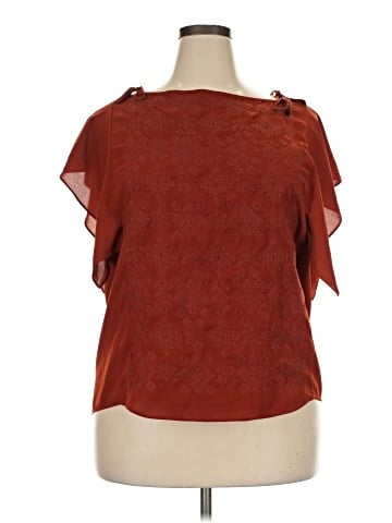 Mossimo Short Sleeve Blouse (view 1)