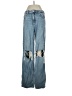 Dynamite Hearts Blue Jeans Size 27 waist - photo 1