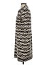 J. McLaughlin Chevron-herringbone Tan Casual Dress Size S - photo 5